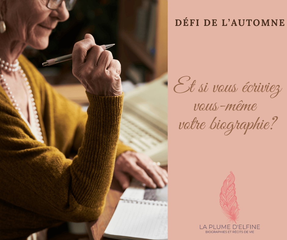 Ecrivez votre biographie